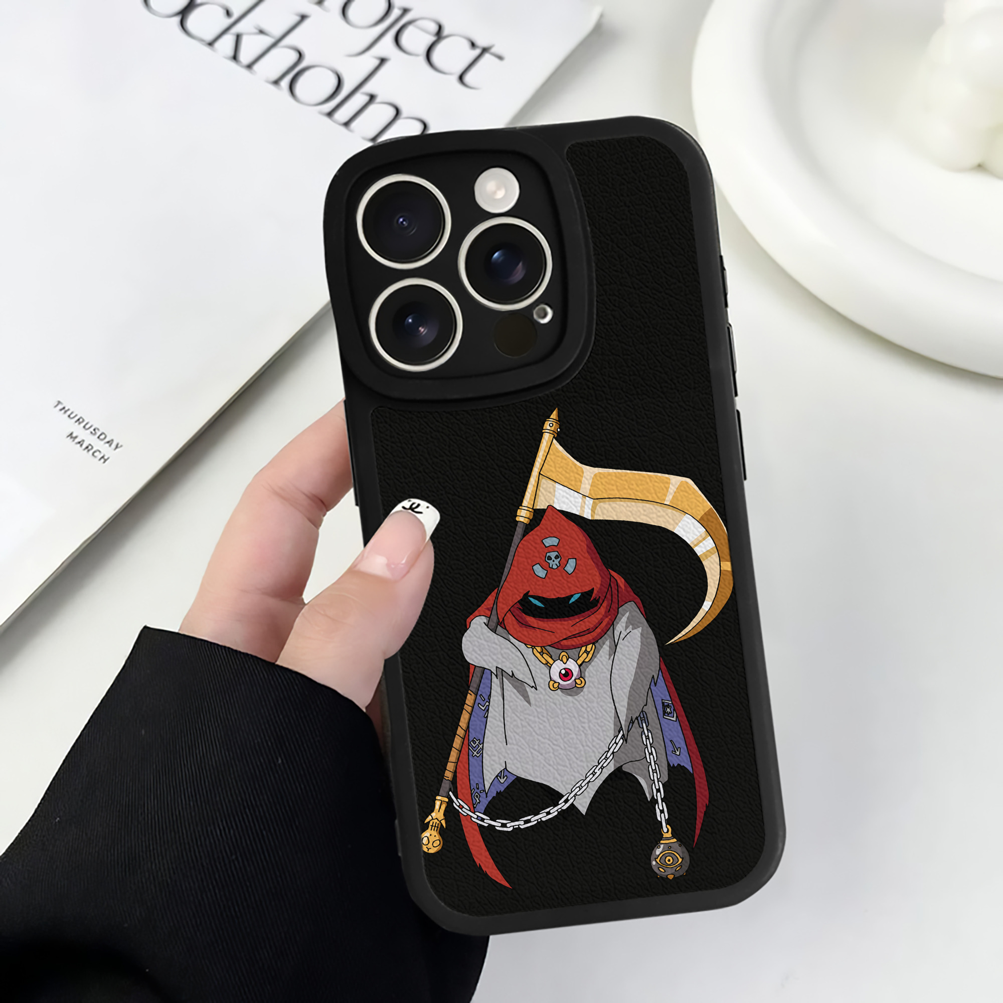 （画像用） Digimon デジタルモンスター/デジモン 【iPhone 16シリーズ対応】シリコンスマホケース（レザー調） 材質：シリコン